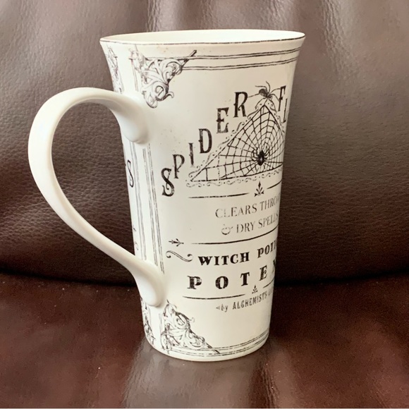 Spiders Fluids 222 Fifth Hallow Apothecary Large Halloween Latte Mug - Picture 8 of 11